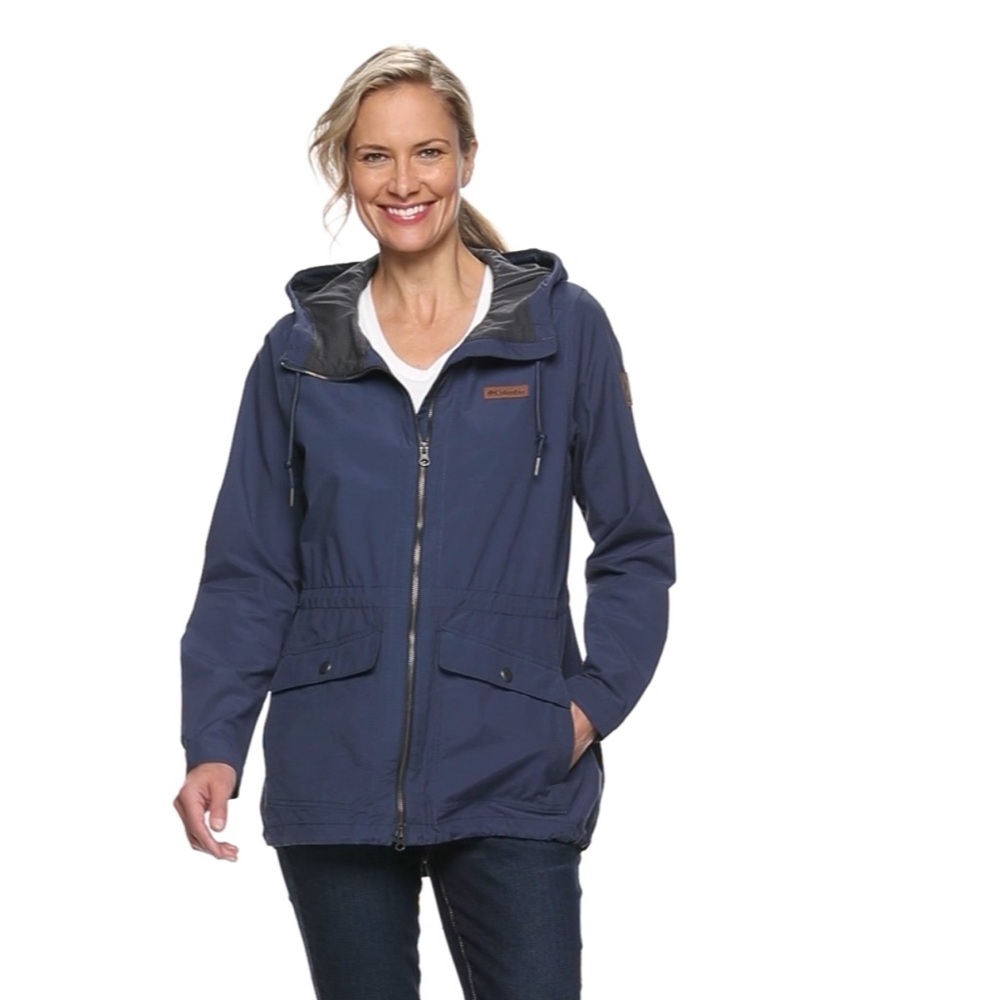 Women's Columbia Cultus Lake Hooded Anorak Jacket Sz M
